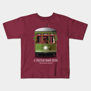 A Streetcar Named Desire - Alternative Movie Poster Kids T-Shirt